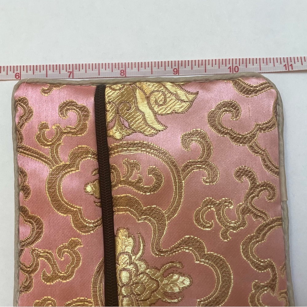 Pink Zipper Jewelry Pouch/Coin Purse - Picture 7 of 9